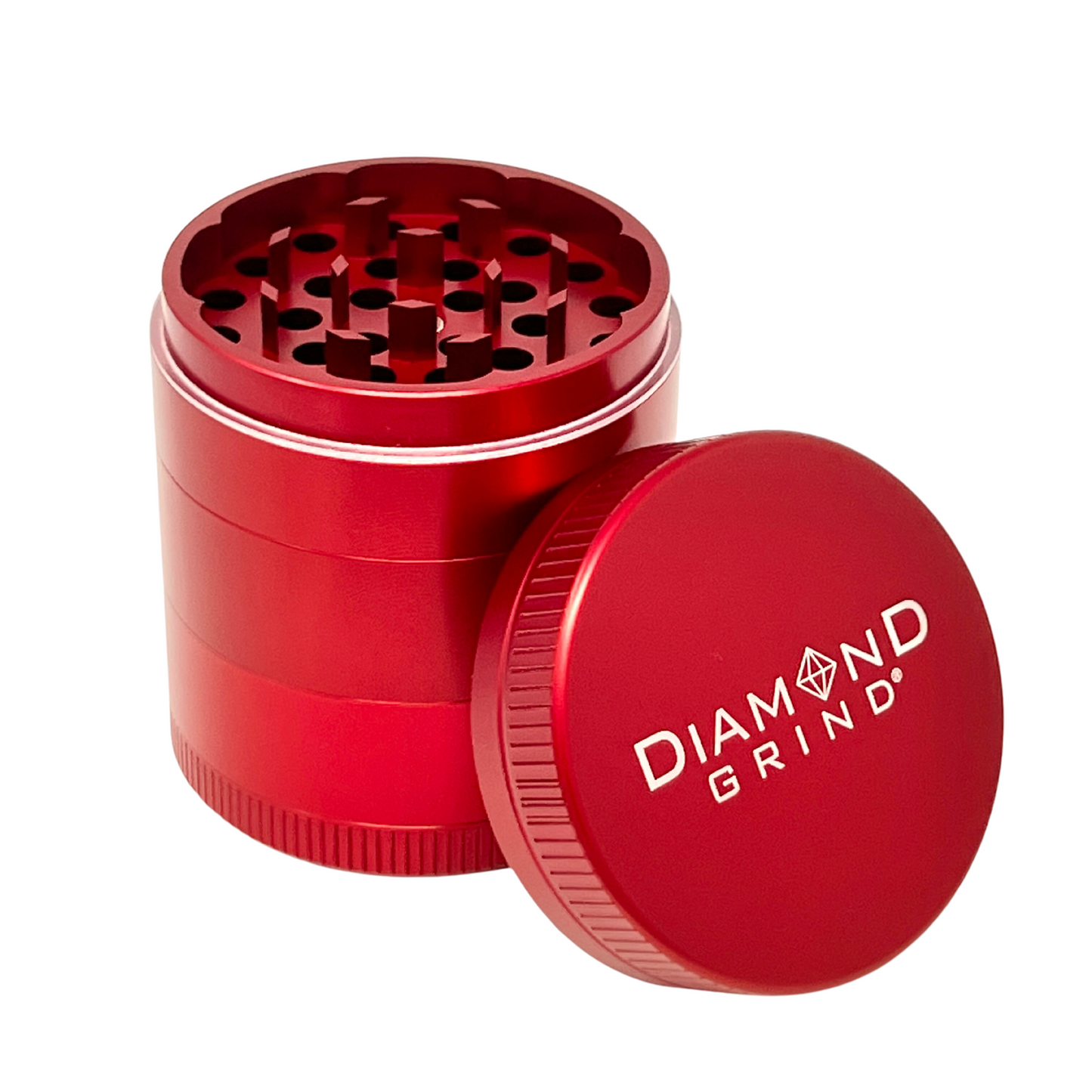 Diamond Grind 5-Piece Herb Grinder – Dual Screen for Ultimate Filtration