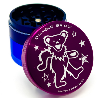 Grateful Dead Dancing Bear Limited Edition 4-Piece Herb Grinder by Diamond Grind