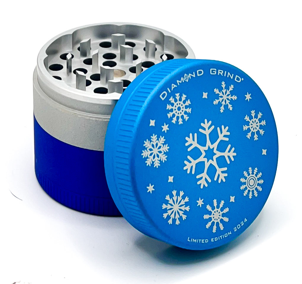 Snowflake Limited Edition 4-Piece Herb Grinder by Diamond Grind